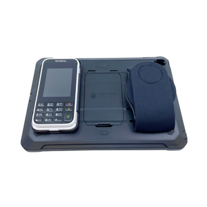 Verifone e285 Payment terminal sled holder on a tablet 